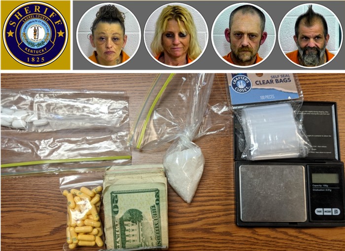 ClayCoNews - Four Jailed in Southeast, Kentucky: Two Charged with Methamphetamine Trafficking & Two Wanted on Arrests Warrants 
