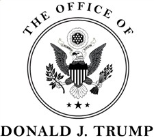 Trump 45 office logo 225