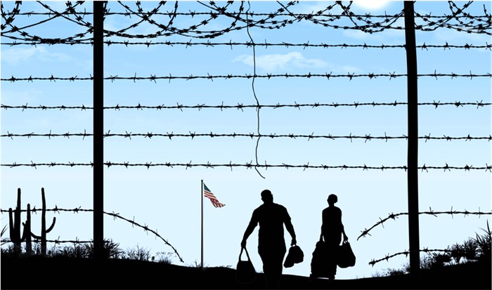 Breaching Border Fence