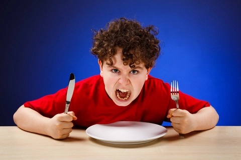 Entitled Kid Eating