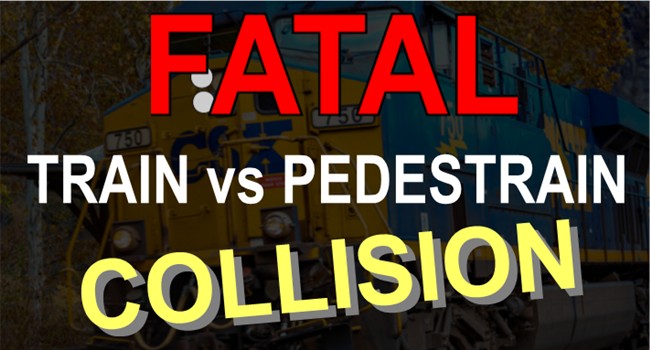 FATAL Train vs Pedestrian 650