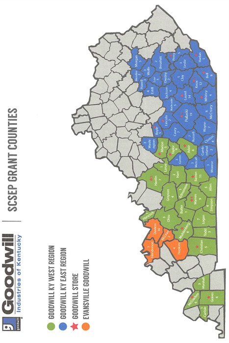 GOODWILL KY SCSEP map 700