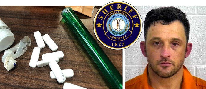 ClayCoNews - Man Wanted for Trafficking Meth & Heroin Arrested - Barnes arrest 1 28 21 
