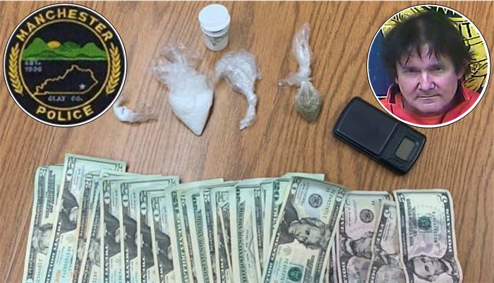 ClayCoNews - MPD Officers Providing Extra Patrol in Clay County, Kentucky Encounter Man with Active Arrest Warrant in Possession of Drugs - Robert Todd Wooton 