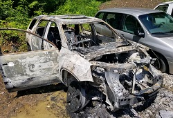 Burned car 2