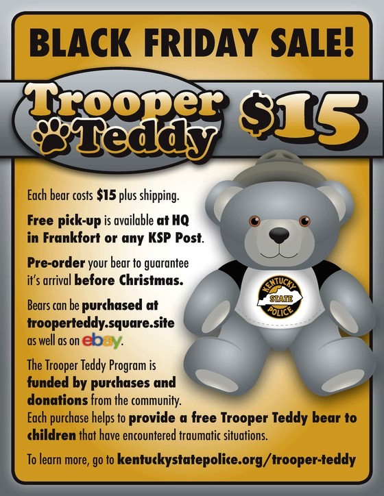 KSP Trooper Teddy