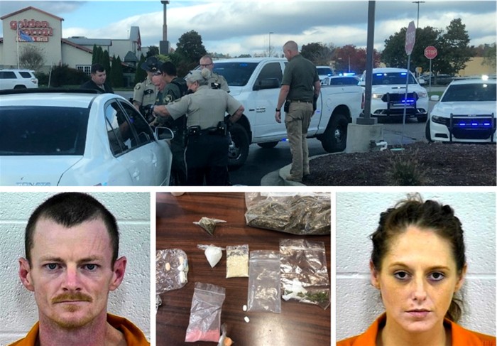 Drug Bust near Golden Corral 10 27 20