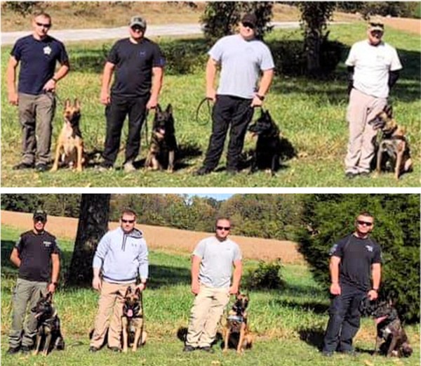 K9 teams certified 2020