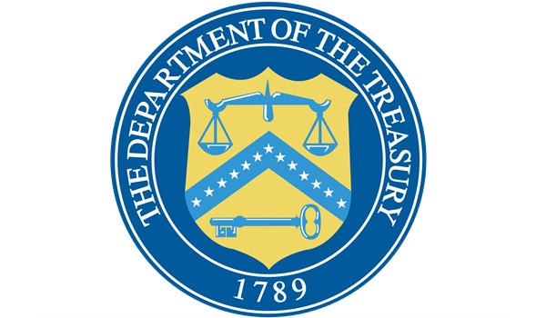 U.S. Dept. of the Treasury 600
