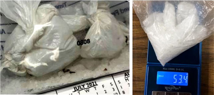 Whitley Druges seized