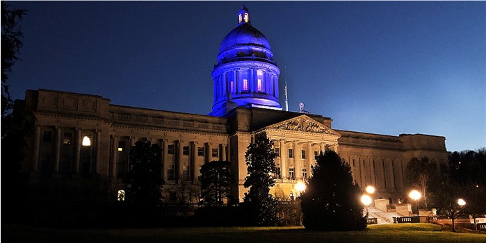 CAPITOL Blue Capitol Dome KY