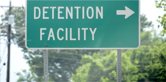 Detention Center sign 700