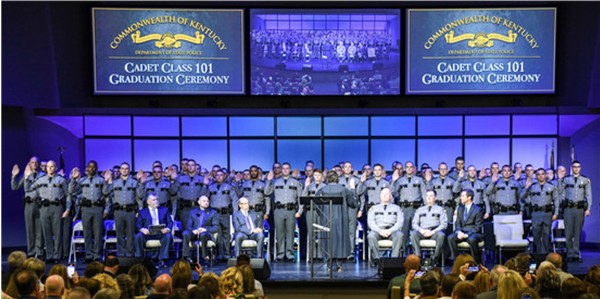 Cadet Class 101 KSP Oath of Office 3 25 22