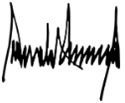 PresidentTrump signature Screenshot 2025 05 10