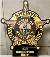 Wayne County Sheriff K 9 Narcotic logo 200 