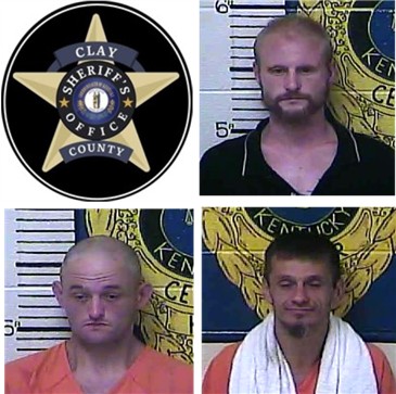  L to R - T to B / David Arnett, Jeffery Truett and Kermit Hunter:
