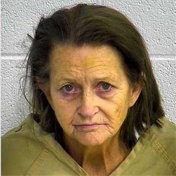 Haley Sizemore of Clay County, arrested at complaint scene (Photo credit: Laurel County Correctional Center) Haley Sizemore age 60 of Ham Holler Road, Manchester, KY