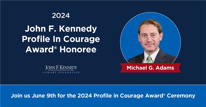 ADAMS JFKL24 PICA Honoree Announcement