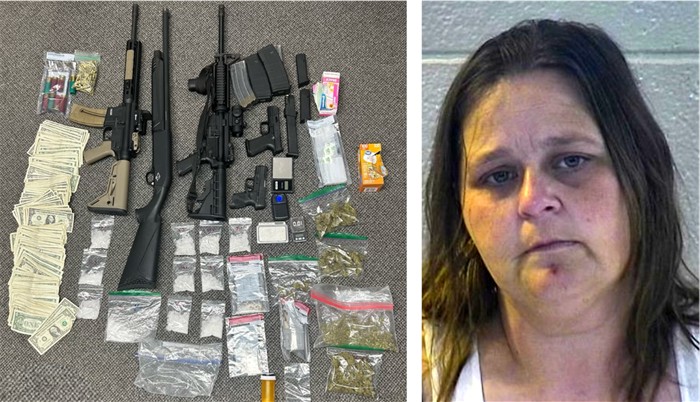 Allred arrest seizure PCSO