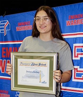 Delana Kelley wins Essay Contest: https://www.clayconews.com/