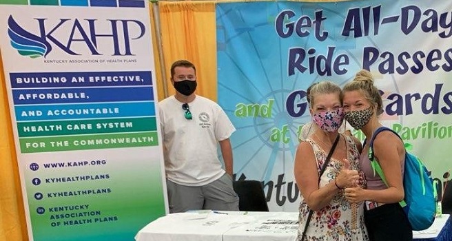 KAHP COVID 19 Vaccine Incentive at KY State Fair