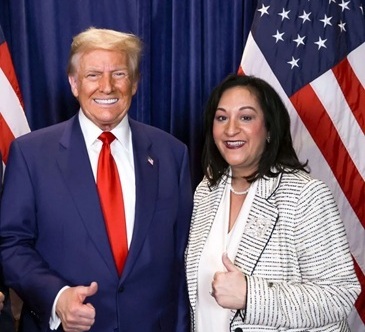 President Donald J Trump Bianca Gracia Latinos for America First375
