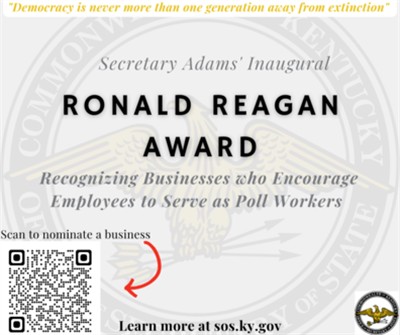 RONALD REGAN AWARD