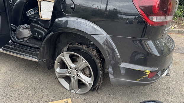Spiked Rear tire OR