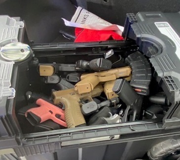 GUNS SEIZED FROM Shawn Maxwell: https://www.clayconews.com/